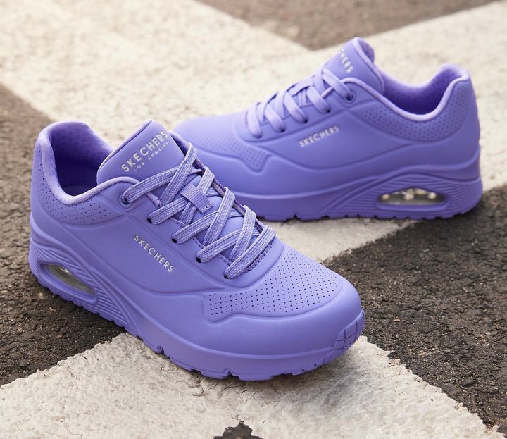 Purple UNO shoes