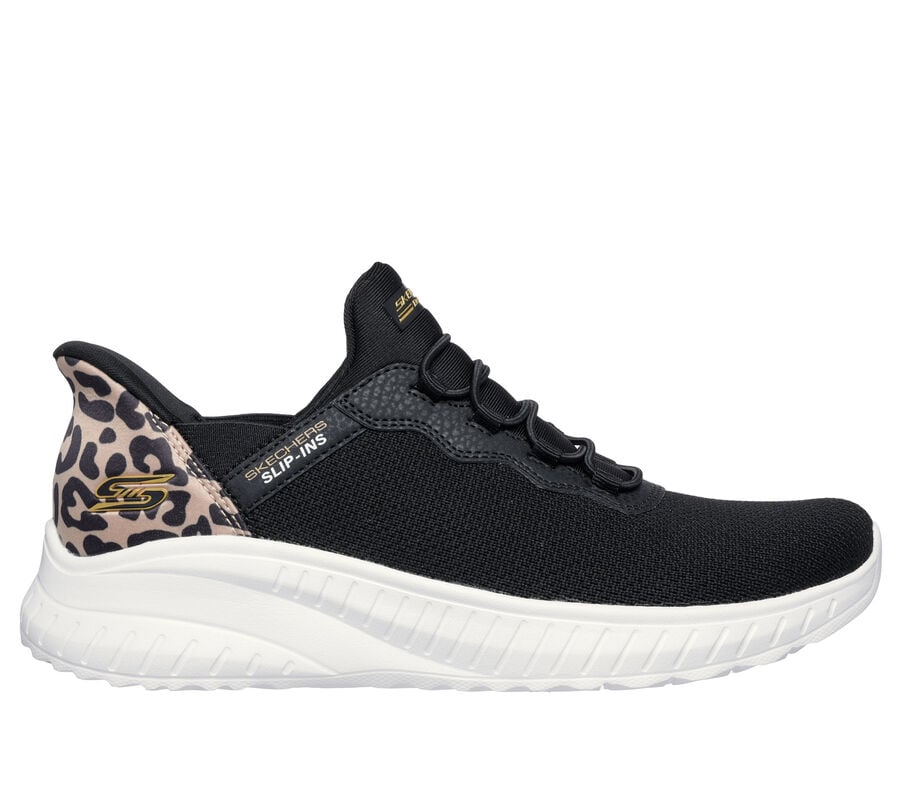 Skechers Slip-ins: BOBS Sport Squad Chaos - Seize The Hour, NOIR, largeimage number 0