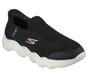 Skechers Slip-ins: GO WALK Massage Fit, BLACK / PINK, large image number 5