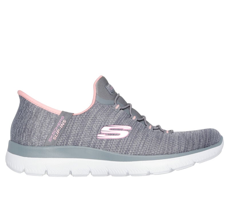 Skechers Slip-ins: Summits - Everyday Set, GRAY / CORAL, largeimage number 0