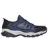 Skechers Slip-ins: After Burn M. Fit - Ridgeburn, BLEU MARINE / GRIS, swatch