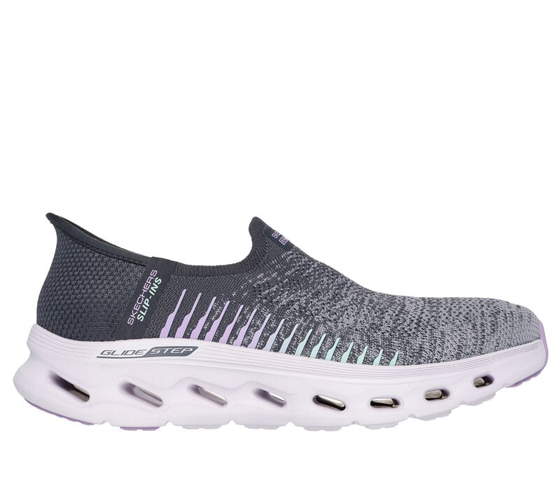 Skechers Slip-ins GO Walk Glide-Step 2.0 - Venus, GRIS ANTHRACITE / LAVANDE, largeimage number 0