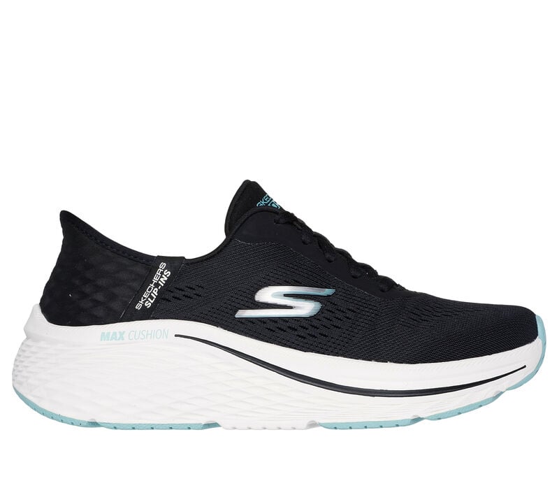 Skechers Slip-ins: Max Cushioning Elite - Vanish, BLACK / BLUE, largeimage number 0