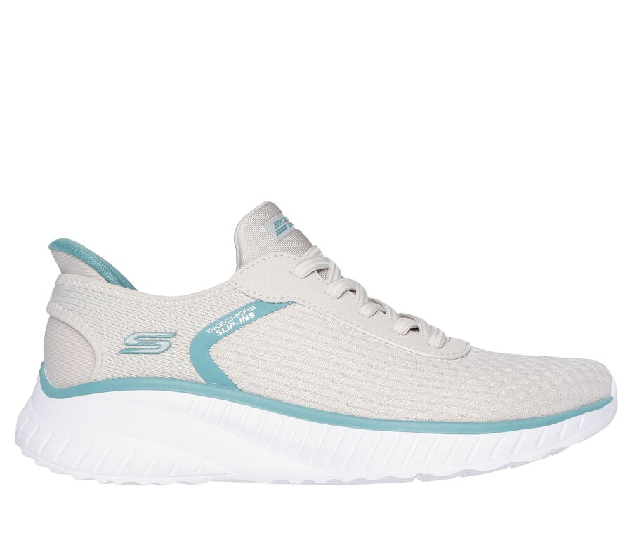 Skechers Slip-ins: BOBS Sport Squad Chaos - Stroke of Luck, BEIGE, largeimage number 0