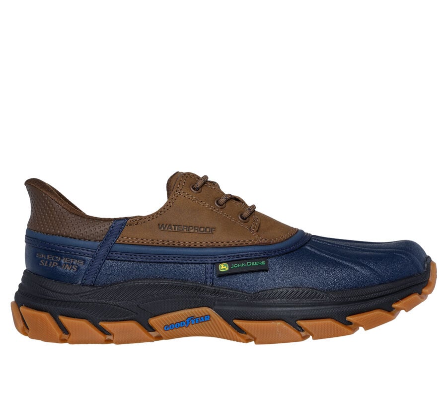 John Deere: Skechers Slip-ins Respected - Tanzier, BLEU MARINE / BRUN CLAIR, largeimage number 0