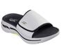 GO WALK Arch Fit Sandal - Manta Ray Bay, GRIS / JAUNE, large image number 4