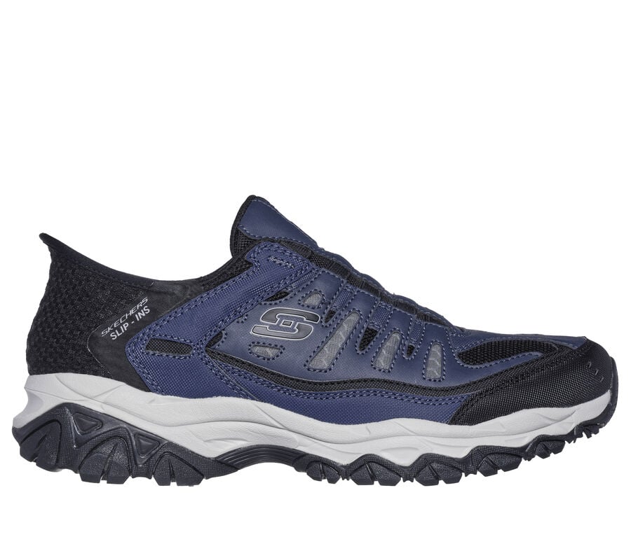 Skechers Slip-ins: After Burn M. Fit - Ridgeburn, NAVY / GRAY, largeimage number 0