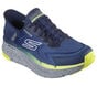 Skechers Slip-ins: Max Cushioning Premier 2.0 - Stanch, NAVY / YELLOW, large image number 4