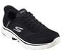 Skechers Slip-ins: GO WALK 7 - Free Hand 2, BLACK / WHITE, large image number 5