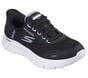 Skechers Slip-ins: GO WALK Flex - Clear Creek, BLACK / MAUVE, large image number 4