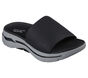 GO WALK Arch Fit Sandal - Gradual, BLACK / GRAY, large image number 4