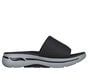 GO WALK Arch Fit Sandal - Gradual, BLACK / GRAY, large image number 0