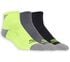 3 Pack Quarter Crew Athletic Socks, YELLOW, swatch