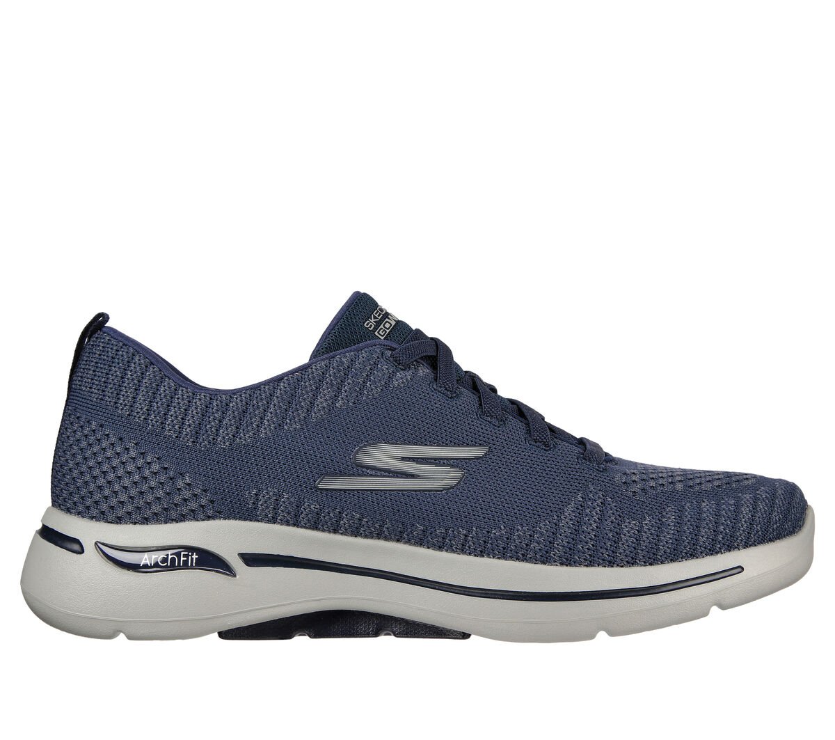 Discover the Skechers GO FLEX Walk - Muse in Gray Navy