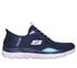 Skechers Slip-ins: Summits - Smooth Strides, BLEU MARINE / LAVANDE, swatch