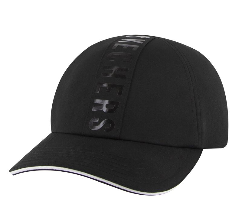 Wrap Logo Baseball Hat, NOIR, largeimage number 0