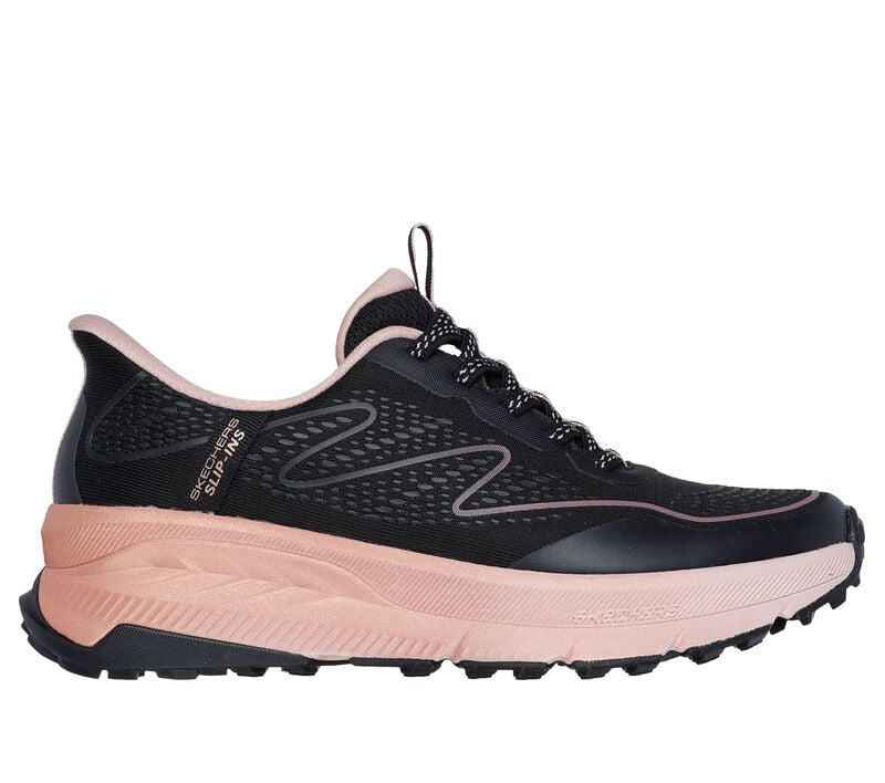 Skechers Slip-ins: Switch Back - Mist, BLACK / PINK, largeimage number 0