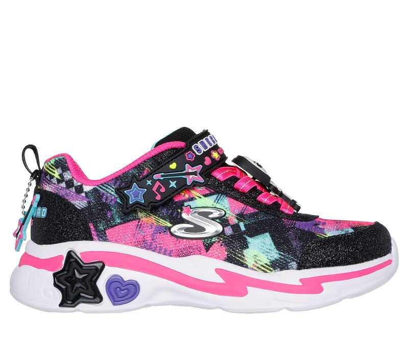 Snuggle Sneaks - Skech Squad, BLACK / MULTI, largeimage number 0