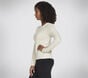 Shimmer Stripe Long Sleeve, BLANC CASSÉ, large image number 2