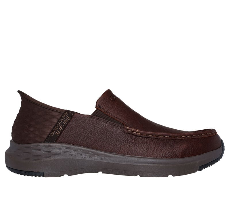 Skechers Slip-ins Relaxed Fit: Parson - Oswin, ROUGE / BRUN, largeimage number 0