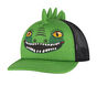 Skech-O-Saurus Trucker Hat, LIME / BLACK, large image number 0