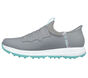 Skechers Slip-ins: GO GOLF Elite 5 - Slip 'In, GRAY / AQUA, large image number 3