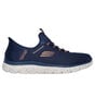 Skechers Slip-ins Waterproof: Summits - Corbos, NAVY / ORANGE, large image number 0