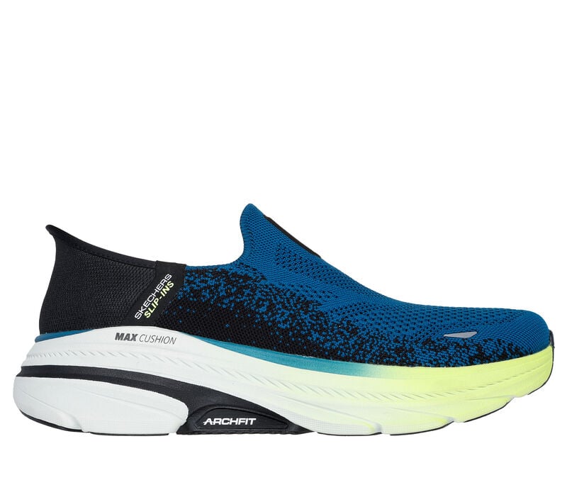 Skechers Slip-ins: Max Cushioning Arch Fit 2.0, BLUE  /  BLACK, largeimage number 0