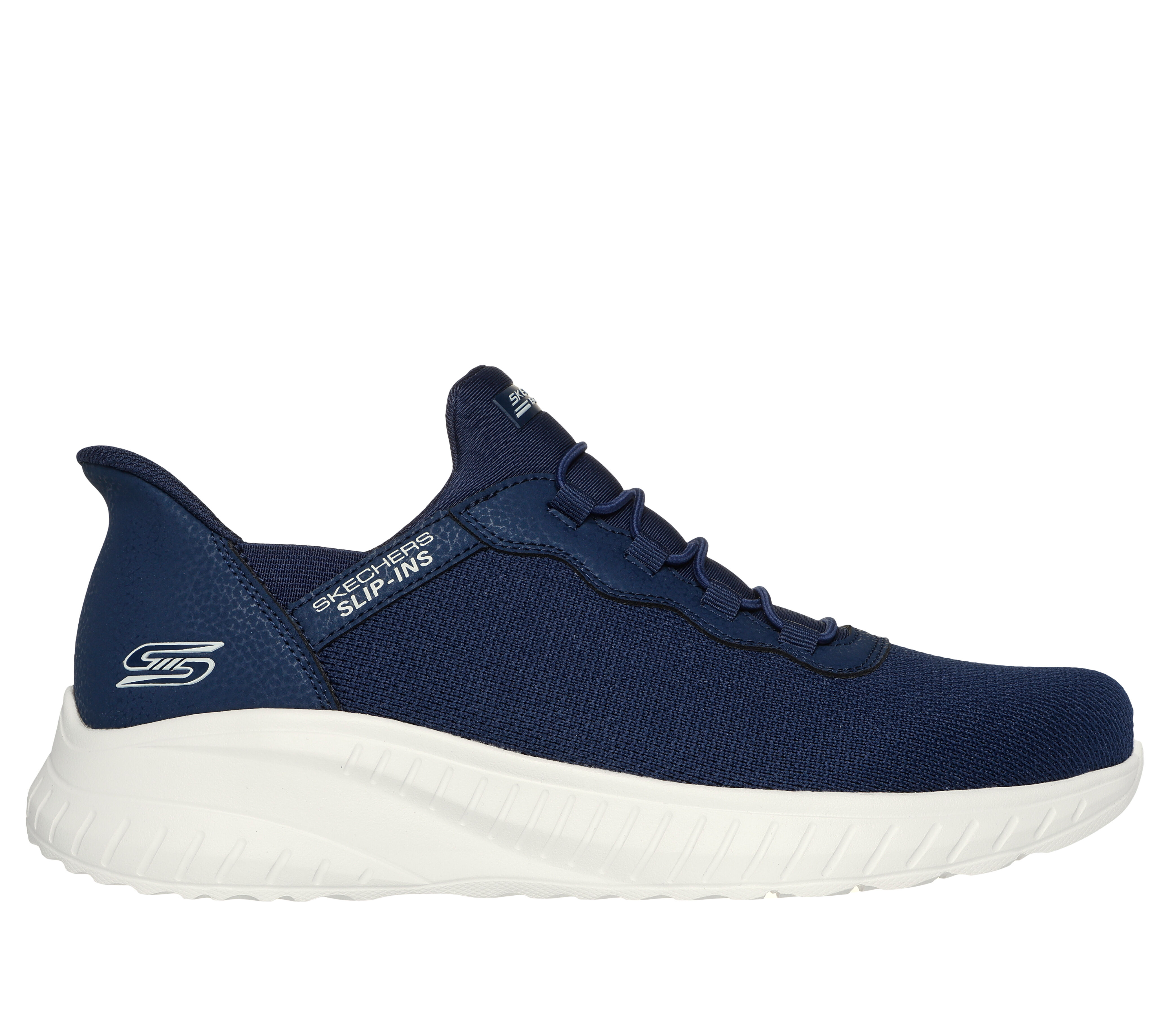 Navy blue slip 2025 on skechers