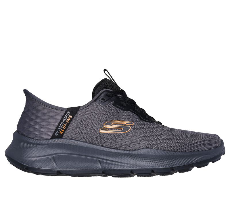 Skechers Slip-ins RF: Equalizer 5.0 - Standpoint, GRIS ANTHRACITE / ORANGE, largeimage number 0