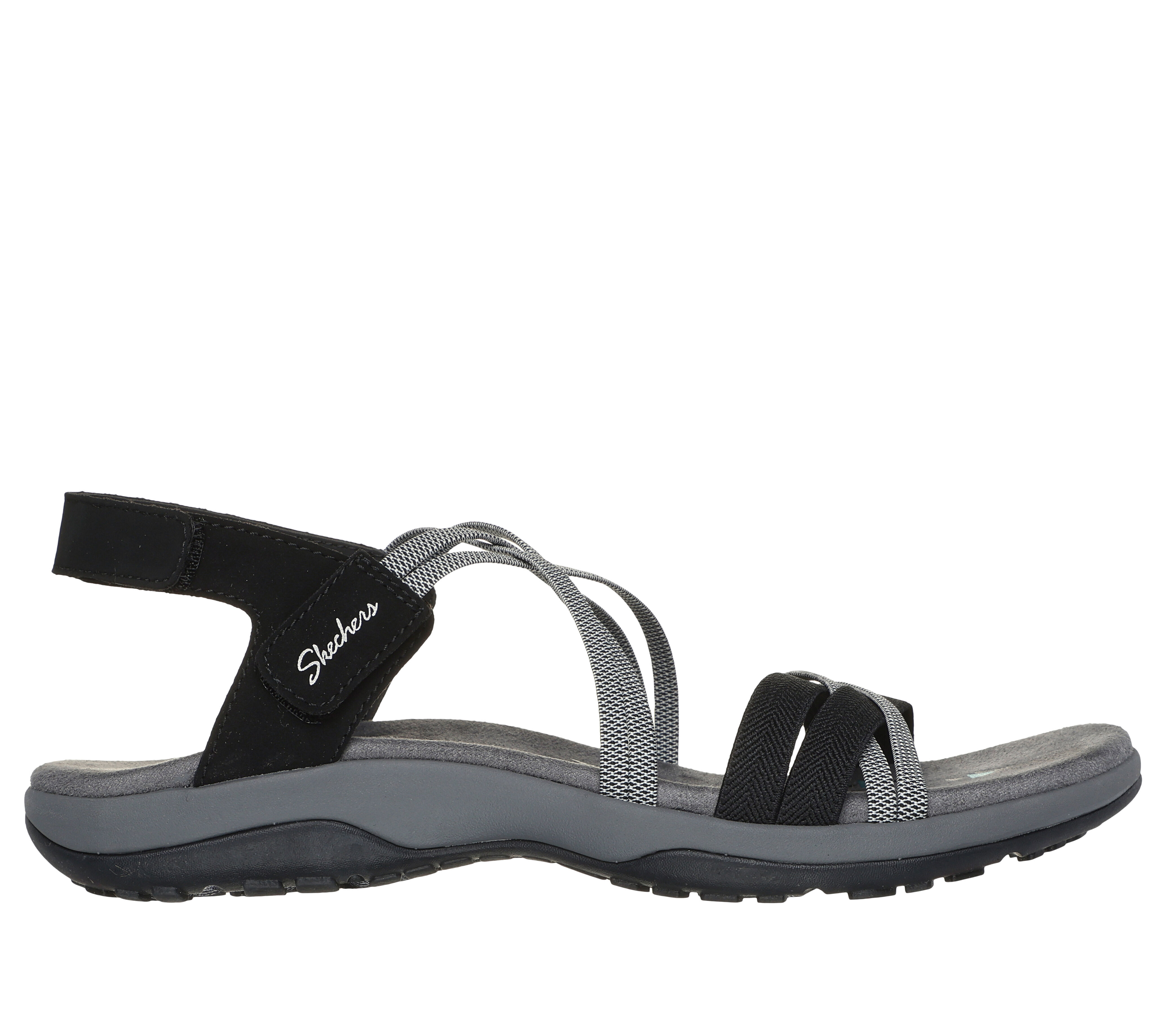 Skechers reggae sandals cheap wide width