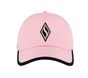 Skechweave Diamond Colorblock Hat, ROSE / ARGENT, large image number 3