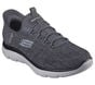 Skechers Slip-ins: Summits - Key Pace, GRIS ANTHRACITE / NOIR, large image number 4