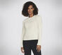 Shimmer Stripe Long Sleeve, BLANC CASSÉ, large image number 0