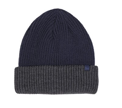 Two-toned Rib Beanie