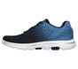 Skechers GOwalk 5 - Alive, NAVY / WHITE, large image number 4