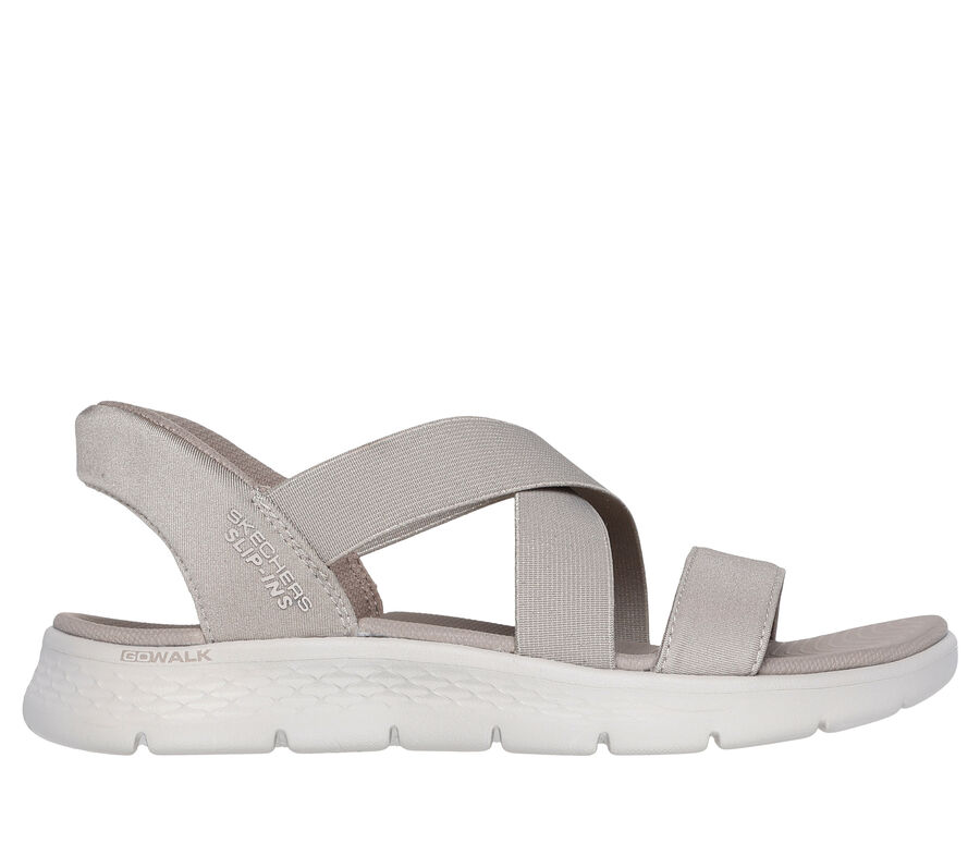 Skechers Slip-ins: GO WALK Flex Sandal - Glimmer, TAUPE, largeimage number 0