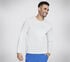 GO DRI Charge Long Sleeve Tee, WHITE, swatch