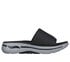 GO WALK Arch Fit Sandal - Gradual, BLACK / GRAY, swatch