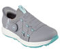 Skechers Slip-ins: GO GOLF Elite 5 - Slip 'In, GRAY / AQUA, large image number 4