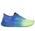 Skechers Slip-ins: Max Cushioning Suspension, BLEU / JAUNE, swatch