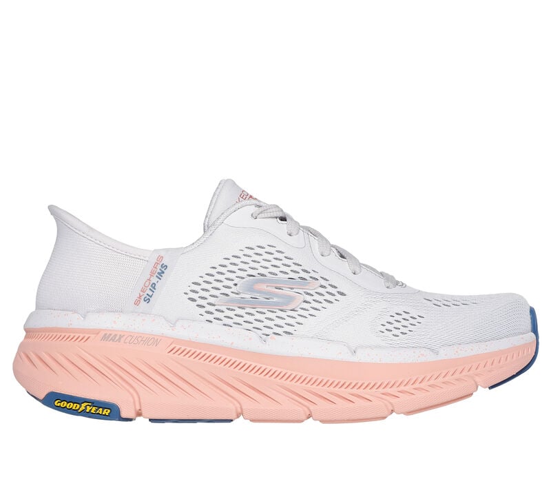 Skechers Slip-ins: Max Cushioning Premier 2.0 - Alora, GRIS CLAIR / ORANGE, largeimage number 0