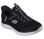 Skechers Slip-ins Waterproof: Summits - Corbos, BLACK / GRAY, large image number 4