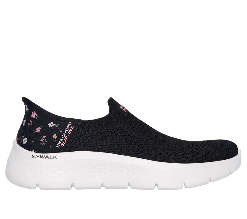 Skechers Slip-ins: GO WALK Flex - Sunset Rose, BLACK / PINK, largeimage number 0