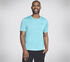 Performance Charge Tee, TURQUOISE / YELLOW, swatch