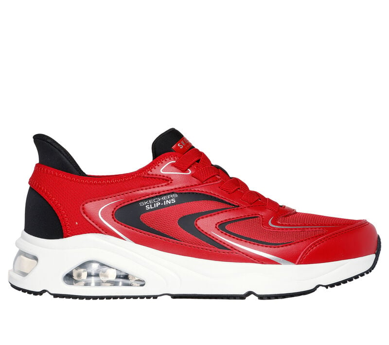 Skechers Slip-ins: Tres-Air Uno - Vision-Airy, RED / BLACK, largeimage number 0