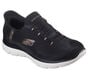 Skechers Slip-ins: Summits - Classy Night, NOIR / OR ROSE, large image number 5