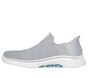 Skechers Slip-ins: GO WALK 7 - City Lights, GRAY / MULTI, large image number 3