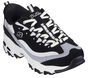 Skechers Slip-ins: D'Lites - Smooth Nostalgia, NOIR / BEIGE, large image number 4