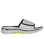 GO WALK Arch Fit Sandal - Manta Ray Bay, GRIS / JAUNE, large image number 0